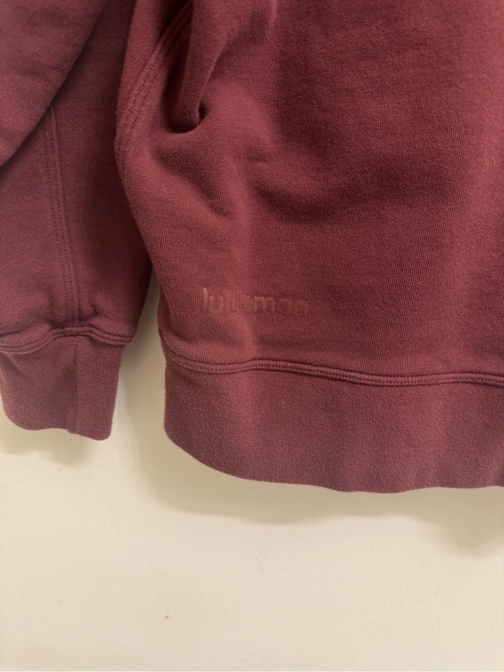 lululemon athletica women’s Burgundy Hoodie